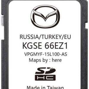 MAZDA CONNECT NAVIGATION KARTENUPDATE SD-KARTE EUROPE 2025