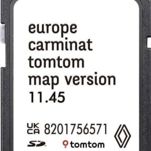 RENAULT CARMINAT V11.45 NAVIGATION KARTENUPDATE SD-KARTE EUROPE 2025-2026