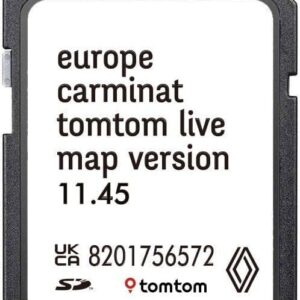 RENAULT CARMINAT LIVE NAVIGATION KARTENUPDATE SD-KARTE EUROPE 2025/2026