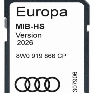 Audi MIB-HS NAVIGATION KARTENUPDATE SD-KARTE EUROPE 2026/2027